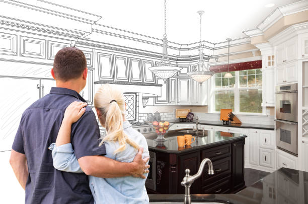 Professional Kitchen Island Installation technician working in Titusville, FL